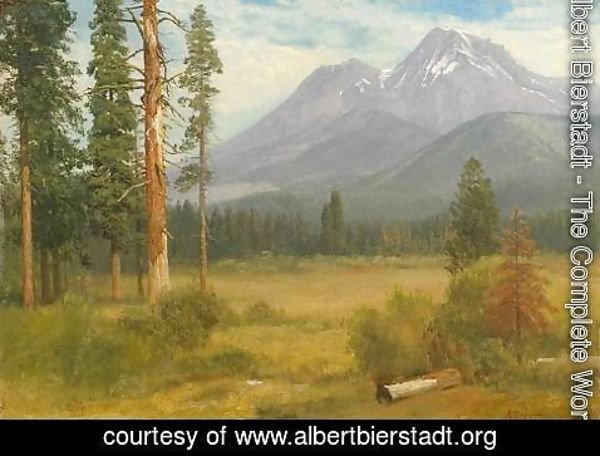 Albert Bierstadt - Mt. Shasta, California