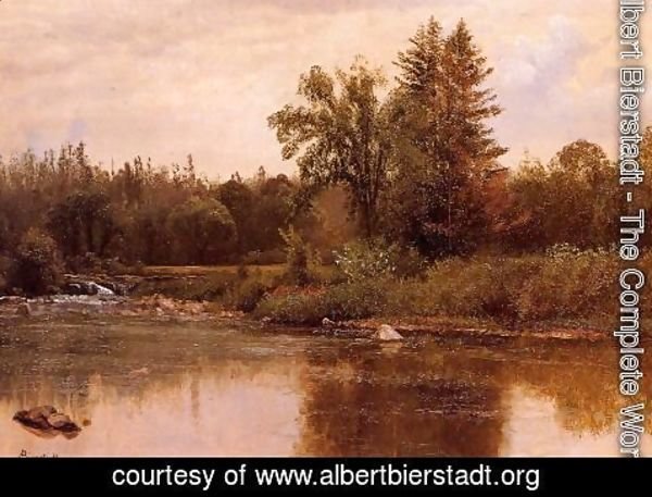 Albert Bierstadt - Landscape, New Hampshire