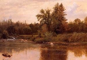 Albert Bierstadt - Landscape, New Hampshire