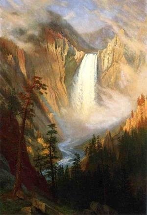 Albert Bierstadt - Yellowstone Falls