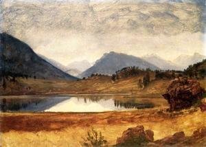 Albert Bierstadt - Wind River Country II