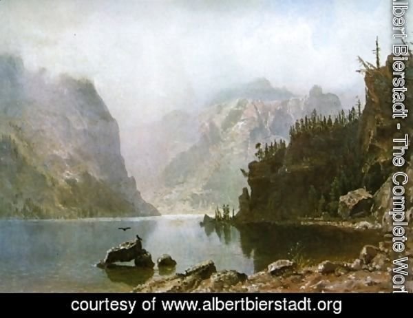 Albert Bierstadt - Western Landscape III