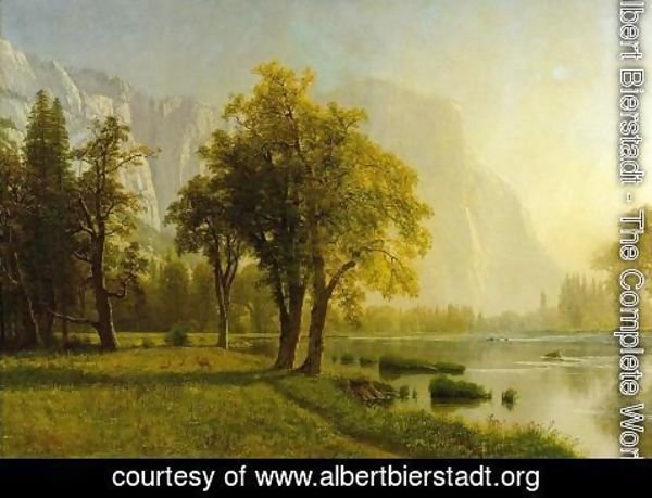 Albert Bierstadt - El Capitan, Yosemite Valley