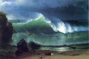 Albert Bierstadt - Emerald Sea