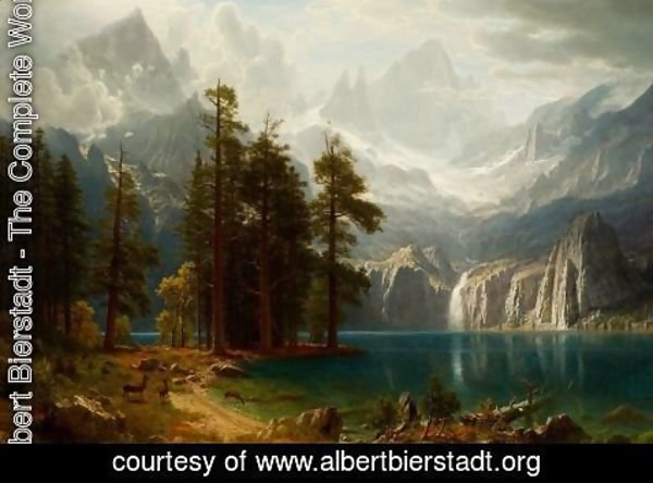 Albert Bierstadt - Sierra Nevada I