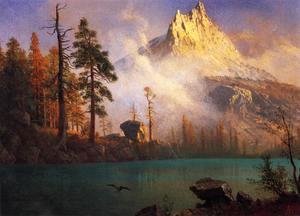 Albert Bierstadt - Mountain Lake III