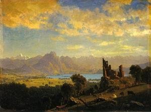 Albert Bierstadt - Scene in the Tyrol