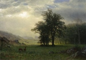 Albert Bierstadt - The Open Glen
