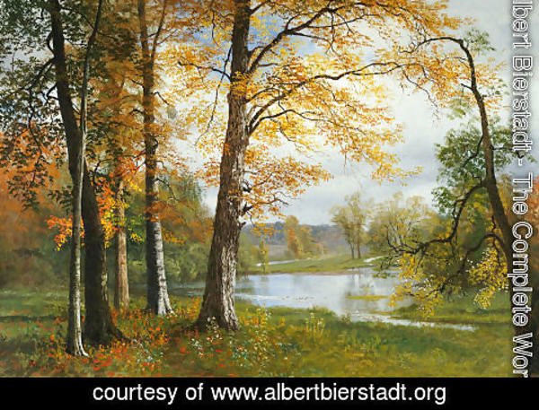 Albert Bierstadt - A Quiet Lake