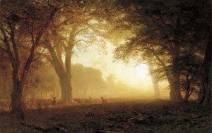 Albert Bierstadt - Golden Light of California