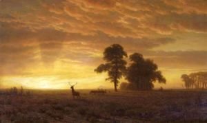 Albert Bierstadt - Wapiti