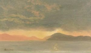 Albert Bierstadt - Sunset