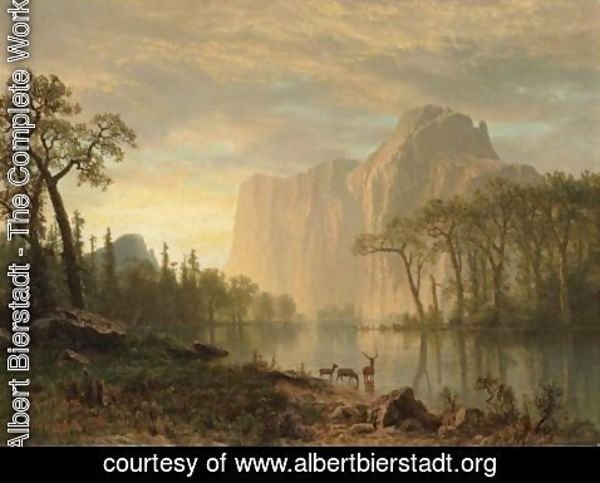 Albert Bierstadt - El Capitan, Yosemite