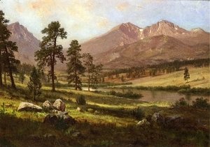 Albert Bierstadt - Long's Peak, Estes Park, Colorado 2