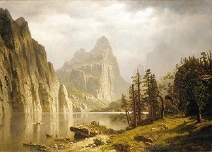 Albert Bierstadt - Merced River  Yosemite Valley