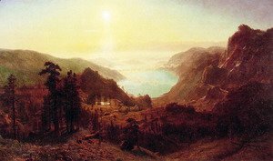 Albert Bierstadt - Donner Lake From The Summit