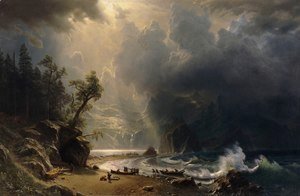 Albert Bierstadt - Puget Sound On The Pacific Coast