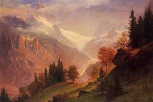 Albert Bierstadt - View Of The Grindelwald
