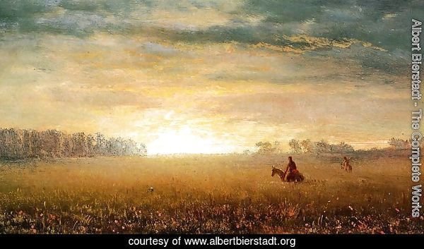 Sunset Of The Prairies