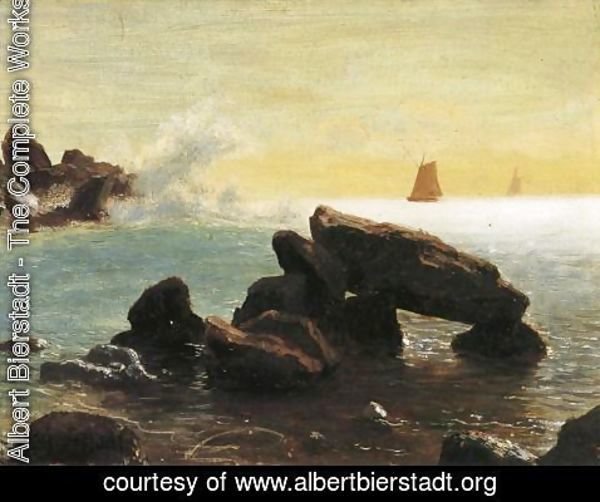 Albert Bierstadt - Farralon Islands  California