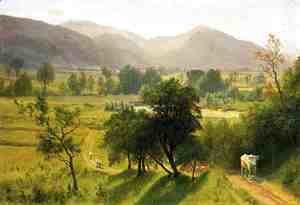 Albert Bierstadt - Conway Valley  New Hampshire