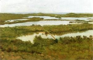 Albert Bierstadt - A River Estuary
