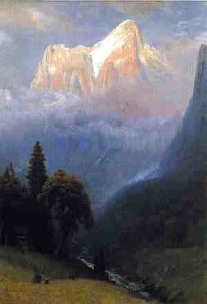 Albert Bierstadt - Storm Among The Alps