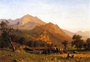 Albert Bierstadt - Rocca De Secca