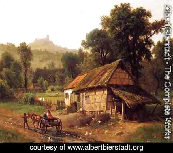 Albert Bierstadt - In The Foothills