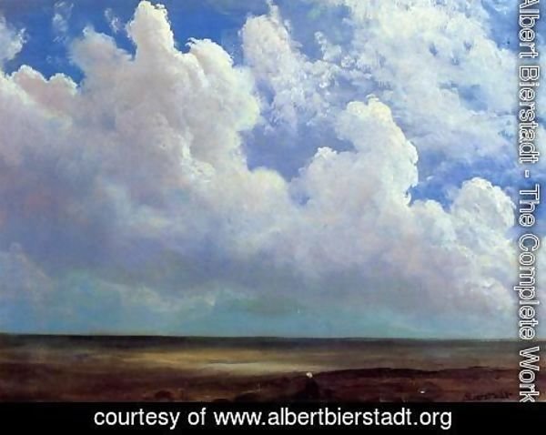 Albert Bierstadt - Beach Scene