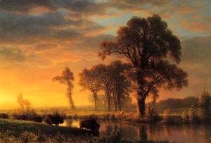 Albert Bierstadt - Western Kansas