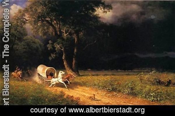 Albert Bierstadt - The Ambush