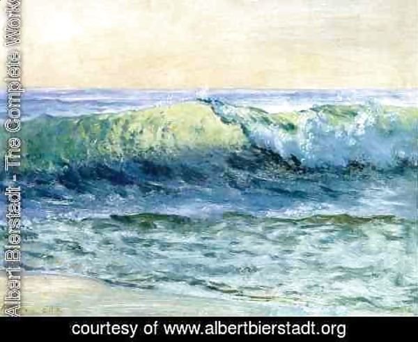 Albert Bierstadt - The Wave