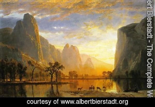 Albert Bierstadt - Valley of the Yosemite 1864