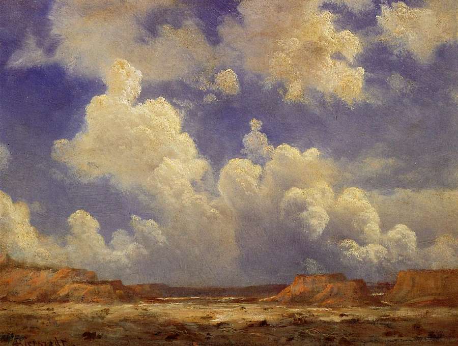 Western Landscape II by Albert Bierstadt
