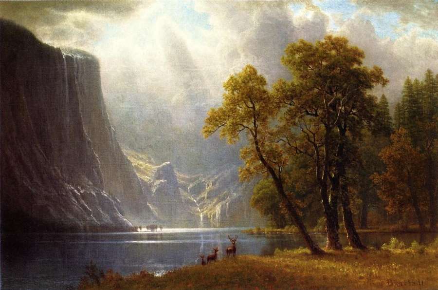 Yosemite Valley II by Albert Bierstadt