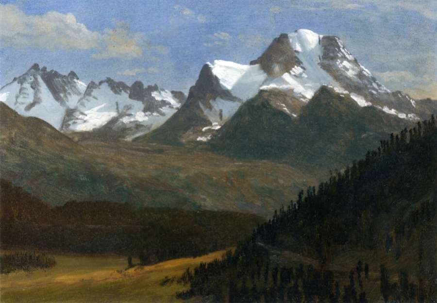Mountain Landscape III by Albert Bierstadt