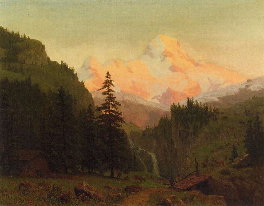 Landscape II by Albert Bierstadt