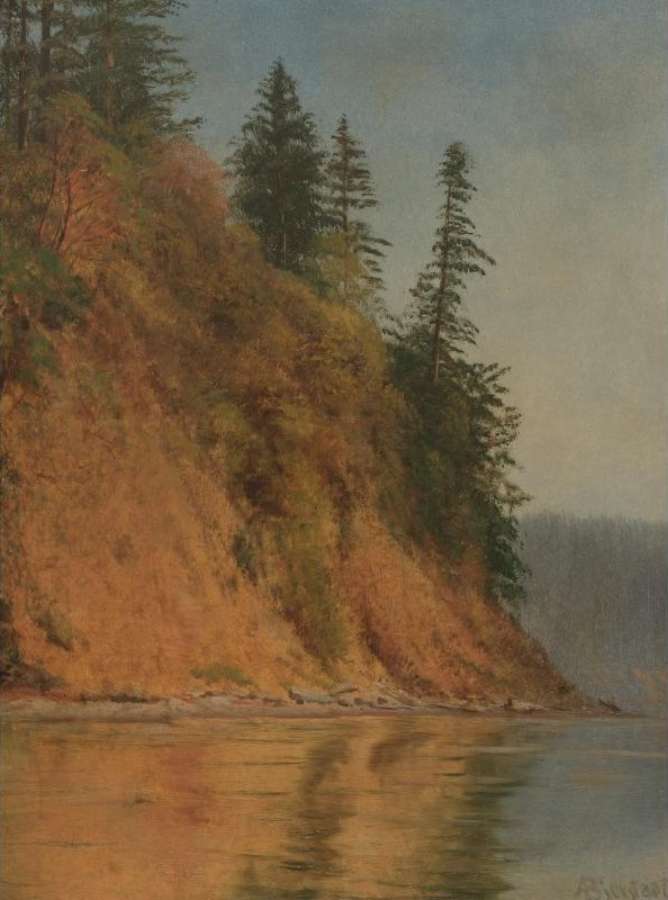 Lake Rosalie, California by Albert Bierstadt