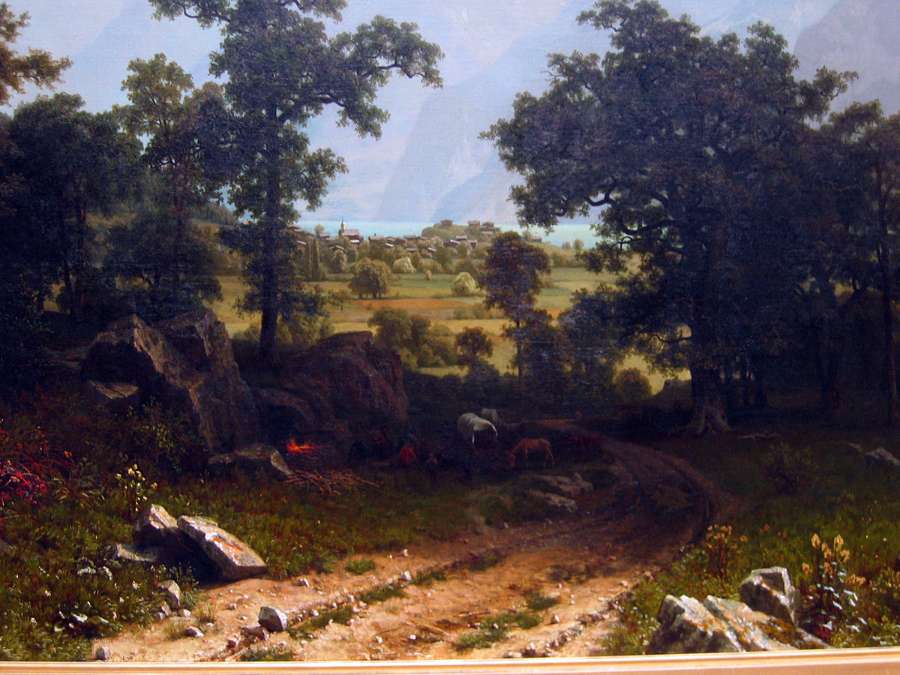 Lake Lucerne by Albert Bierstadt