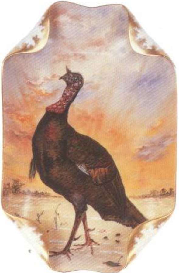 A Haviland Platter 1881 by Albert Bierstadt