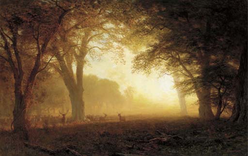 Golden Light of California by Albert Bierstadt