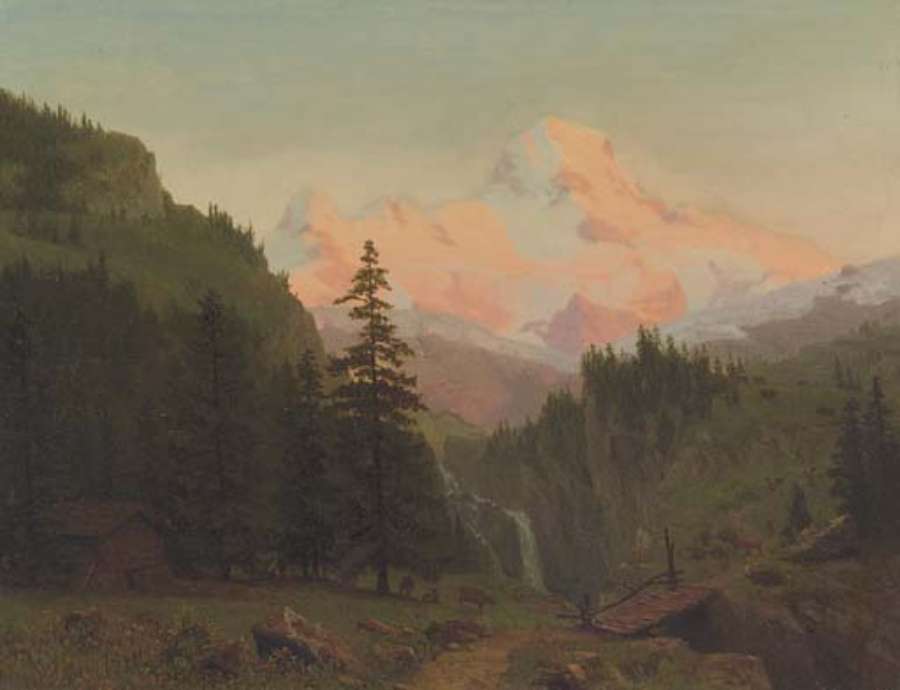 Landscape 2 by Albert Bierstadt