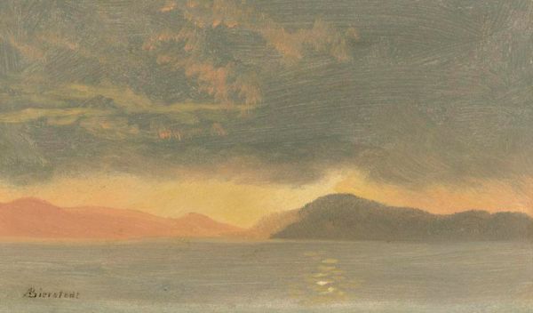 Sunset by Albert Bierstadt