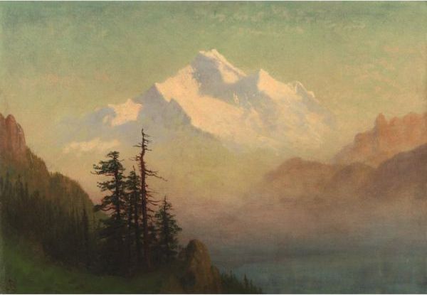 Mountain Lake 2 by Albert Bierstadt