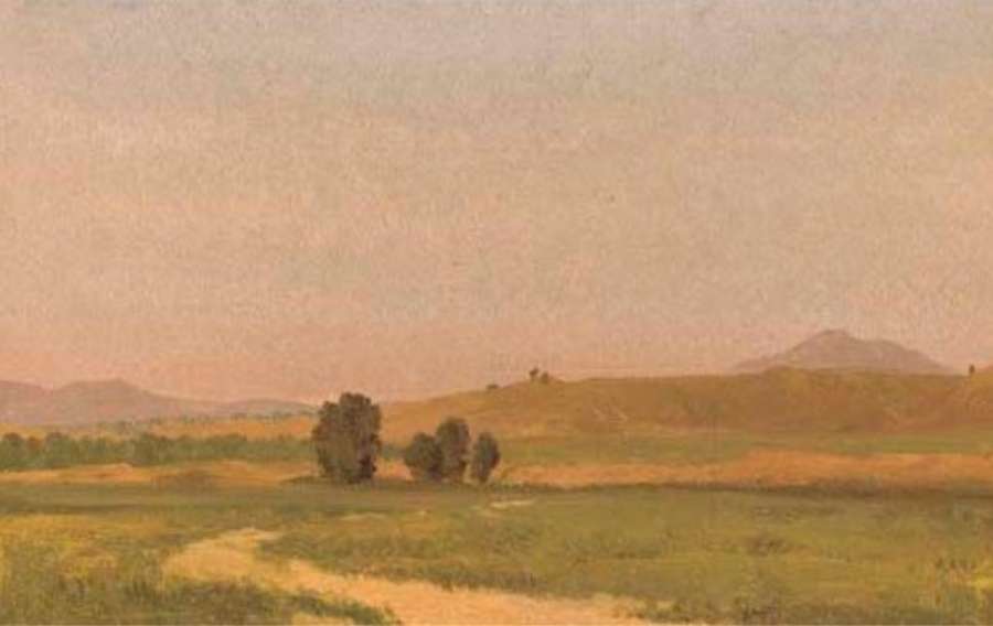 Nebraska, On the Plains 2 by Albert Bierstadt