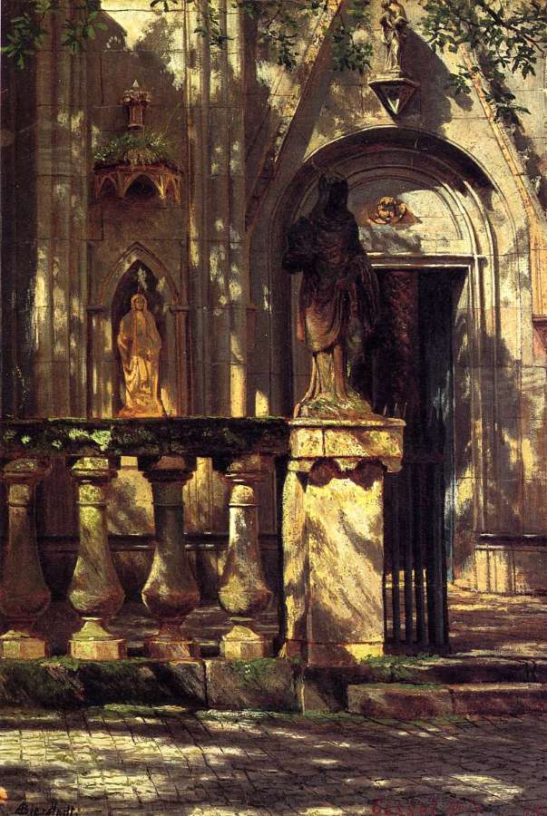 Sunlight And Shadow2 by Albert Bierstadt
