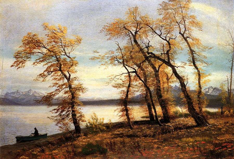 Lake Mary  California by Albert Bierstadt