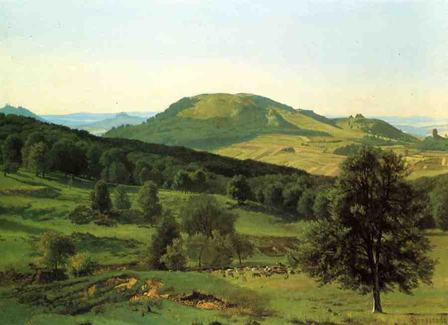 Hill And Dale by Albert Bierstadt