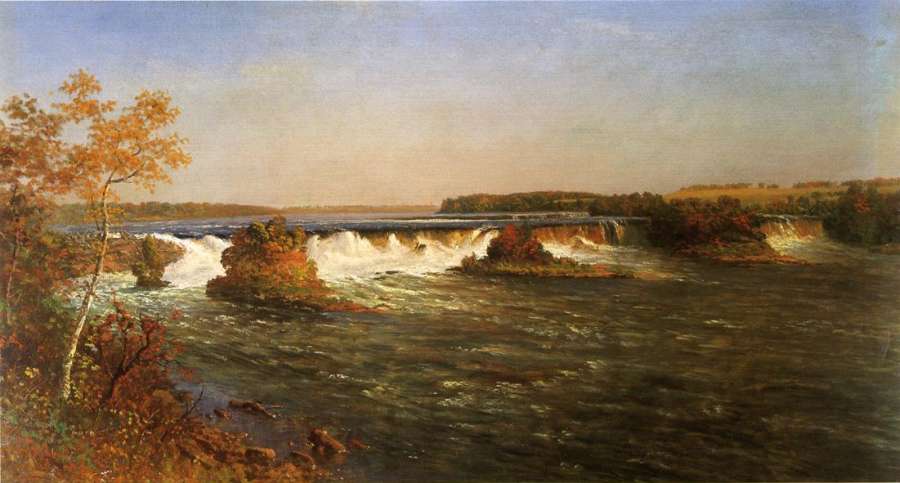 Falls Of Saint Anthony by Albert Bierstadt